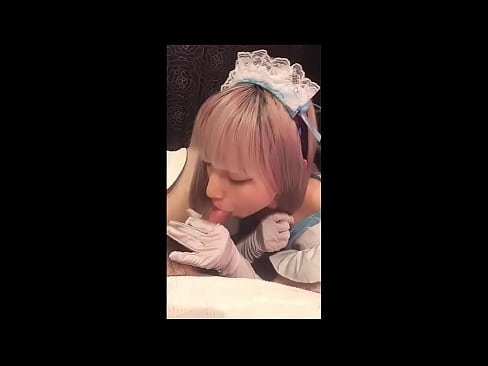 ❤️ Japana idolo [mayuka], franca servistina kostumo, parto 1, mamo kaj ŝerco kun locio ️ Kvalita sekso ĉe ni ❌